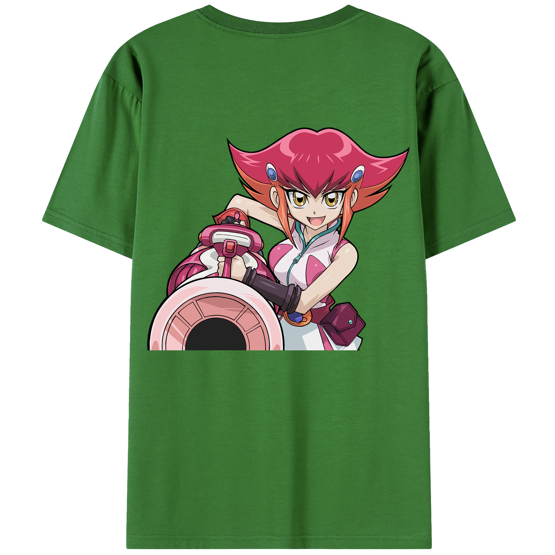 遊☆戯☆王 Yu-Gi-Oh! レディース半袖Tシャツ(バックプリント)
